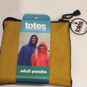 Unisex Rain Poncho With Mesh Bag